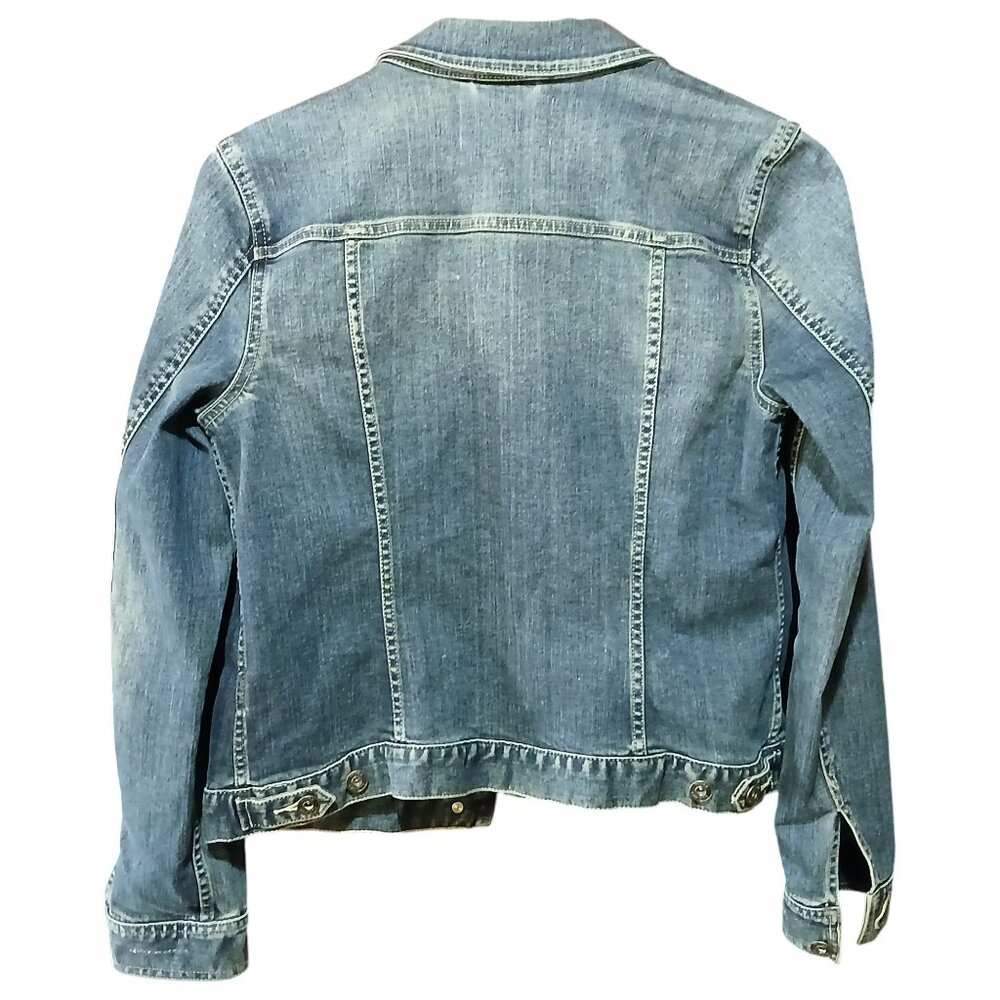 VINCE CAMUTO Blue Jean Jacket S - Picture 7 of 15
